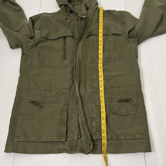 The Territory Ahead Mens Military Parka Jacket Size Small Green - Picture 5 of 7